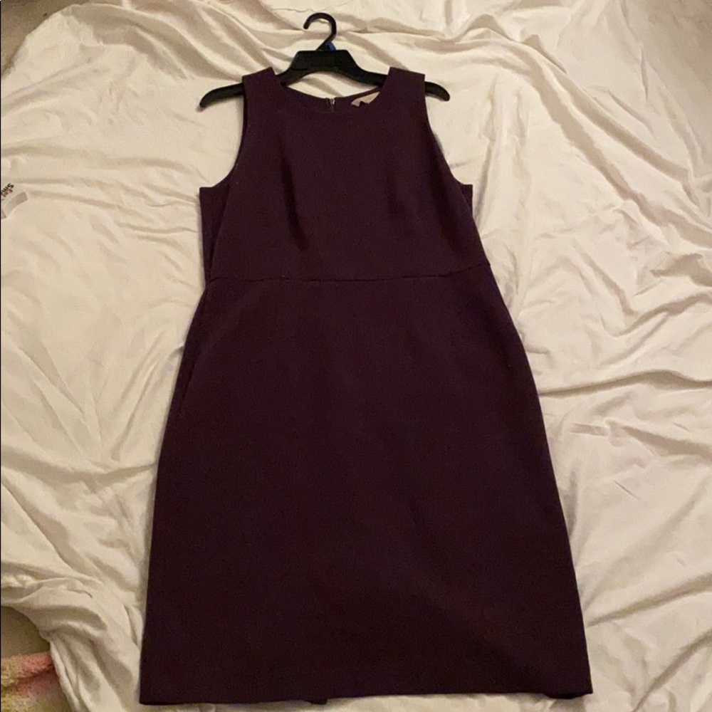 LOFT size 14 purple dress